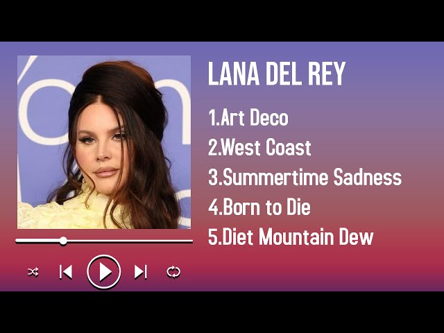 The 2025 Lana Del Rey Playlist A Collection of Hits You’ll Adore