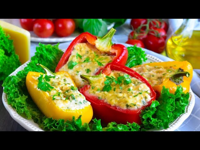 Tastier And Healthier Than French Fries - Summer Recipe - Grandma's Simple Recipe For Stuffed Pepper