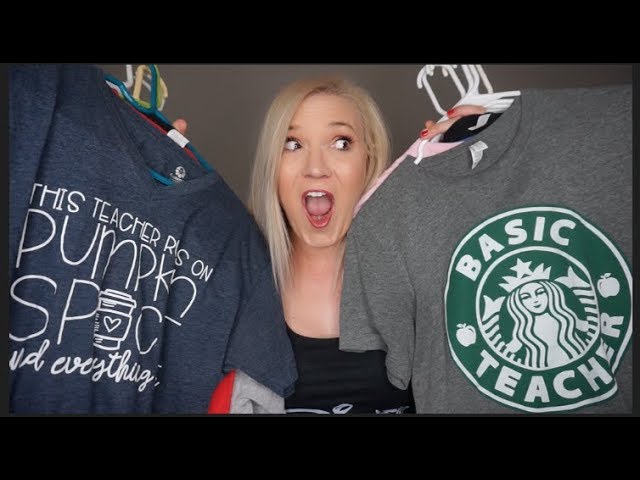 Teacher Vlog: Teacher Tee Collection & Coupon Code