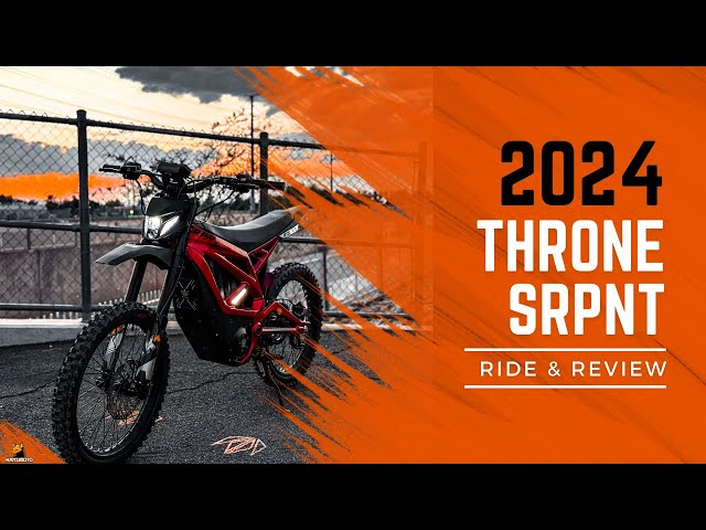 Newest 72v E-Moto on the market! SRPNT By Throne has arrived!