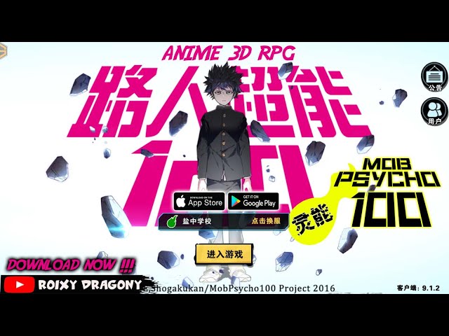 100% Kerenn Banget 😍 !!! MOB PSYCHO 100  Android Anime 3D  RPG (CBT)