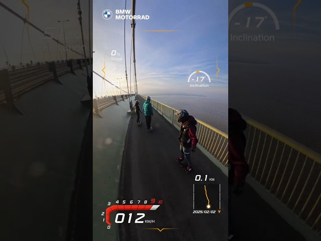 Floating across the Humber bridge #onewheelpints #onewheelGT #onewheelXR #tfl