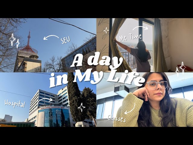 How I spend my day as A medical student 🧠in Tbilisi, Georgia 🇬🇪