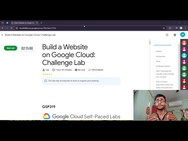 Build a Website on Google Cloud: Challenge Lab...The Arcade  Camp February  2025!!