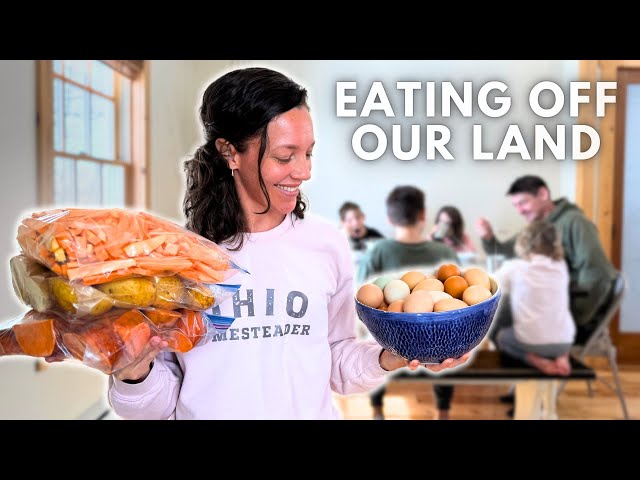 Living Off the Land: What Our Family of 6 Eats in a Day!