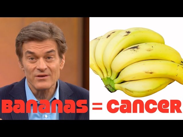 Dr Oz: Bananas & Carbs Cause Lung Cancer! WTF?