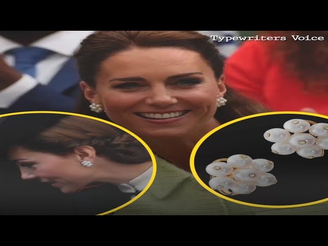 Kate Middleton's Cassandra Goad cavolfiore Pear Stud Earrings Moments #katemiddleton #kate