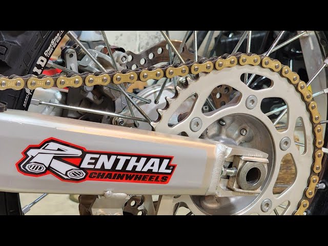 Chain stretch is real on your motorcycle dirtbike atv motocross bike. Honda CRF450R CRF 450