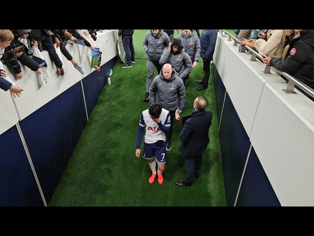 FULL-TIME: Tottenham 3-4 Chelsea: The Spurs & Chelsea Players After The Game Walking Down the Tunnel