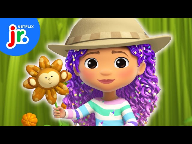 Fairy Kitty's Flower Safari Puzzle 🌼🐯 Gabby's Dollhouse | Netflix Jr