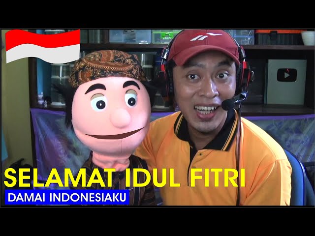 BONEKA NYANYI Selamat Hari Raya Idul Fitri Dangdut Koplo