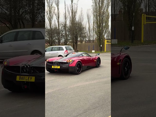 Pagani Huayra spotted in Coalville Leicestershire at Global Telemetrics