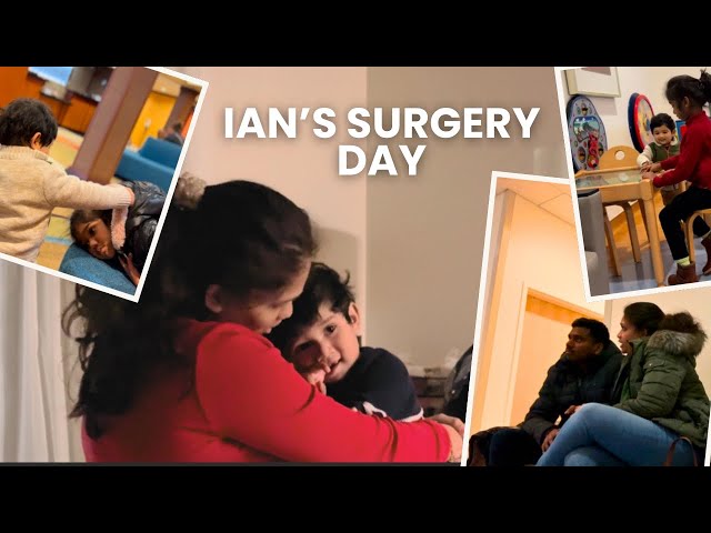 Ian కి surgery చేపియ్యాలిసి వచ్చింది| బుజ్జిగాడు చాలా strong గా చేపిచ్చుకున్నాడు🥺