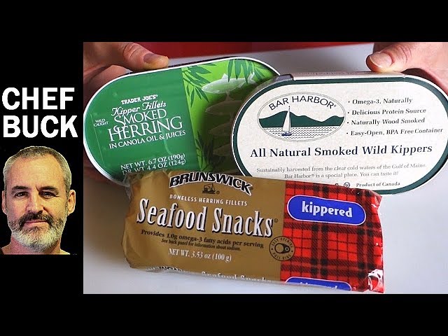 Canned Herring Recipes - 2 ways to eat kippers