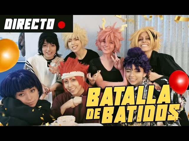 Batalla de Batidos Varoniles - Cumpleaños de Kirishima en  DIRECTO 🔴