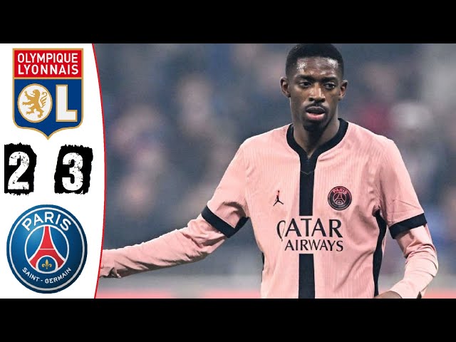 Lyon - PSG 2-3 Résumé | Ligue 1 - 2024/2025