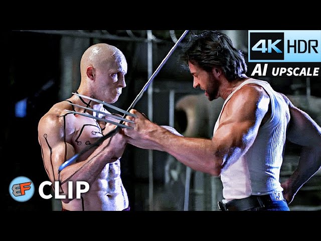 Wolverine vs Deadpool - Final Fight Scene | X-Men Origins Wolverine (2009) 4K HDR Movie Clip