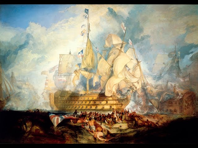 Battle of Trafalgar by J.M.W. Turner