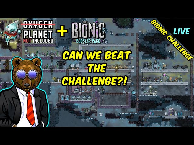 🔴Can a German Engineer finish the "ONLY BIONIC" Challenge on Blasted Ceres? Oxygen Not Included