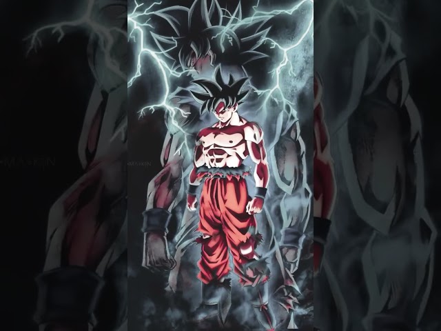 GOKU New Ultra Instinct Form Template Viral Reel #goku #dbz #dragonballfusions