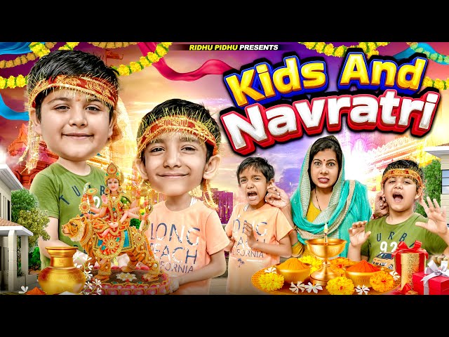 Kids and Navratri | Ridhu Pidhu