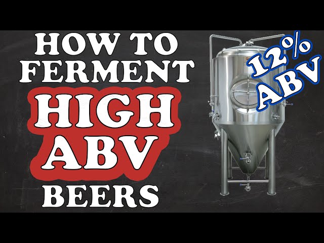 TIPs & TECHNIQUES for Fermenting STRONG Beers PROPERLY (High-Gravity)