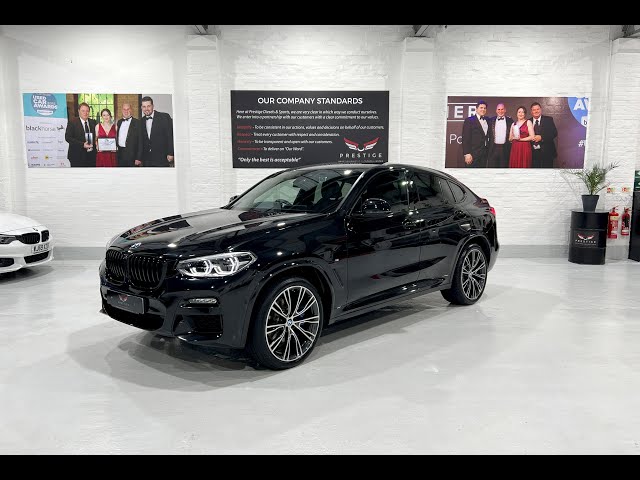 BMW X4 3.0d Xdrive M Sport Auto Technology Pack Visibility Pack M Sport Plus Pack 4K VIDEO