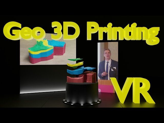 3D Printing Geological Models - 3D VR Presentation