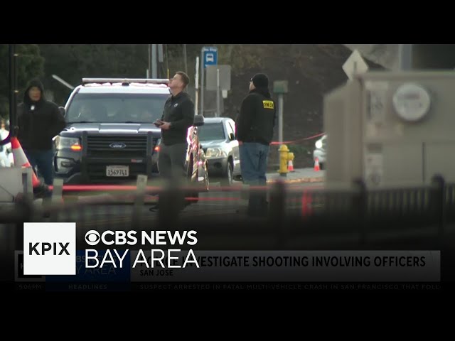 San Jose police search for suspects involved in shootout with undercover officers