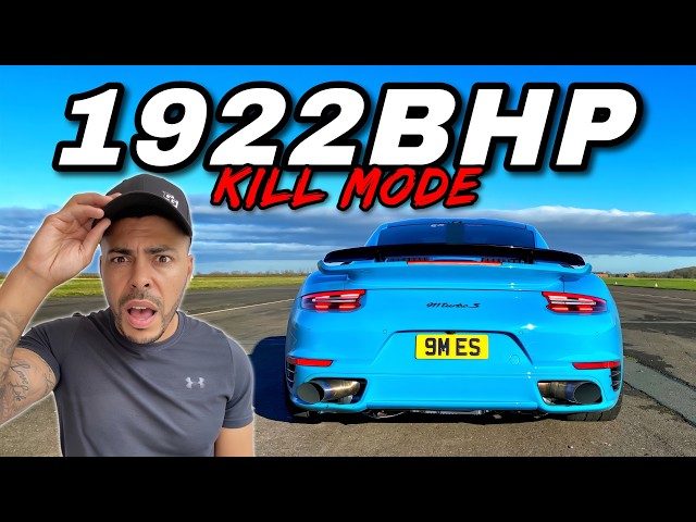 KILL MODE ACTIVATED.. INSANE 1900BHP GRIM REAPER 911 TURBO S