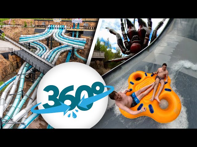 ALL WATER SLIDES at Jamberoo Action Park in 360° Virtual Reality!