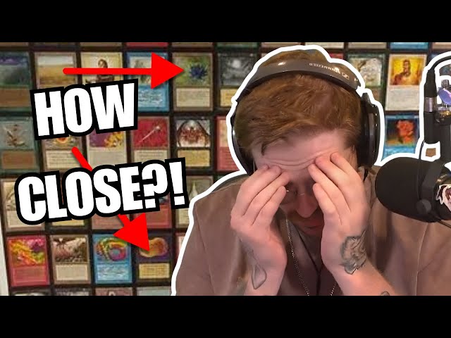 HOW CLOSE TO BLACK LOTUS?! | MTG UNLIMITED STARTER DECK BREAK