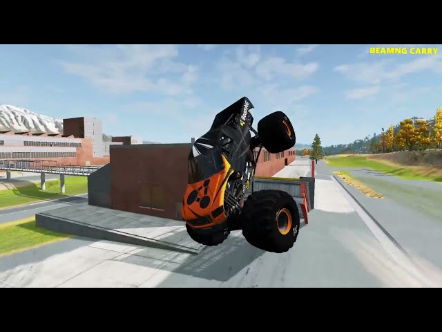 TEARDOWN MONSTER TRUCK VS BEAMNG MONSTER TRUCK VS GTA 5 MONSTER TRUCK  - WHICH IS BEST