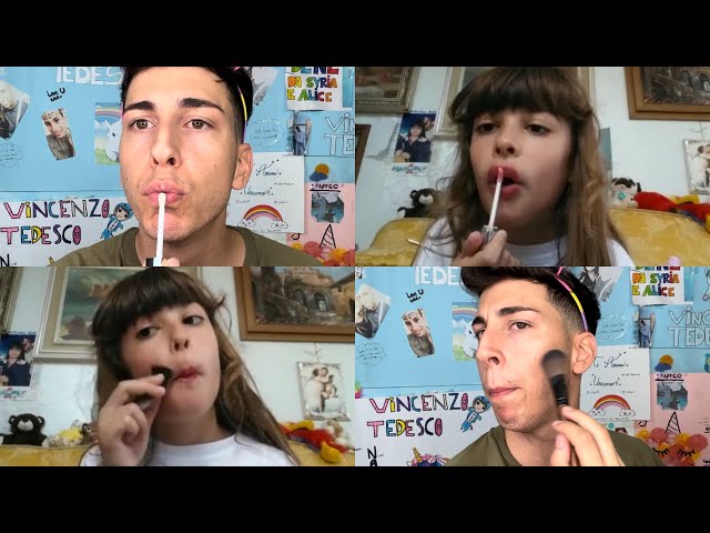 PARODIA TUTORIAL BAMBINA CHE SI TRUCCA!