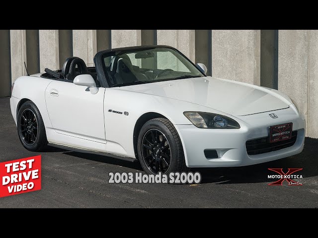 2003 Honda S2000 -- For Sale @ MotoeXotica