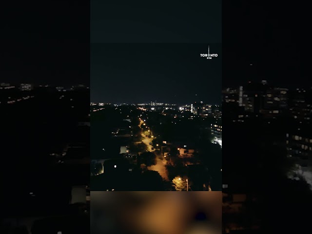 Night Time in Greek-Town Toronto: 360° Drone View with Greek Vibes in 4K - Toronto Rise