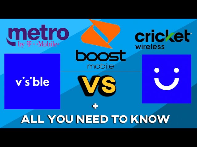 Visible Wireless Review Vs (Metro T-mobile/Cricket/Boost)