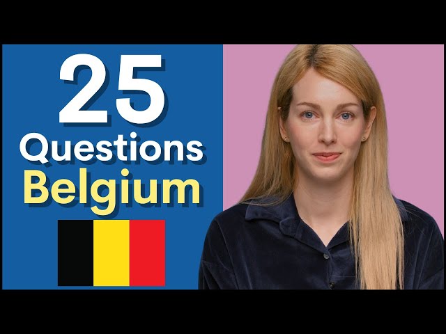 25 Questions About Belgium | English Interview