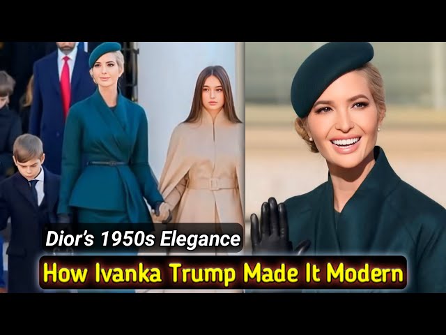 Ivanka Trump's Iconic Dior Look: A Nod to Vintage Glamour