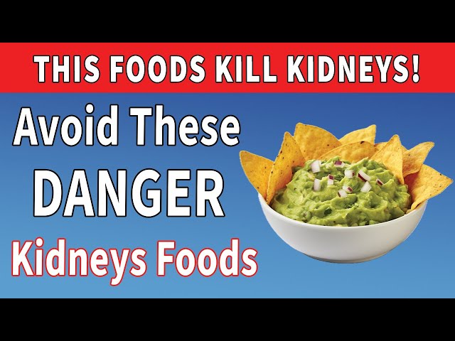 YOUR KIDNEYS ARE DYING! Stop Eating These 10 Foods That Are Worsening Proteinuria!