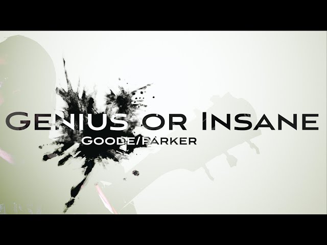 Genius Or Insane (Original Song - Parker/Goode)