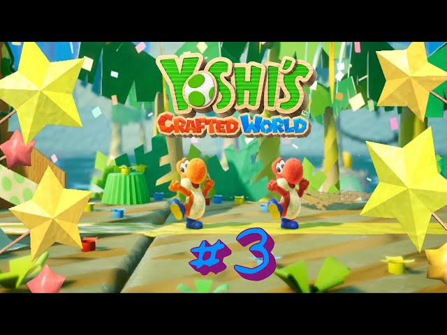 double the Yoshi, double the goofy | Yoshi's Crafted World #3 w/ Aiden