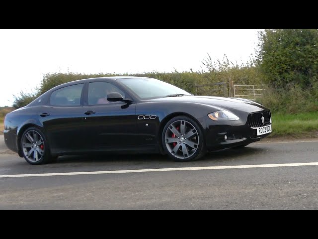 Maserati Quattroporte 4.7 V8 Sport GTS review. Best sounding 4-door ever?