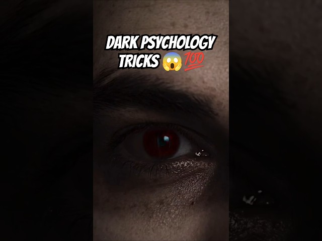 DARK PSYCHOLOGY TRICKS 😱💯 | #dark #psychology #tricks #2025 #shortsfeed #ytshorts