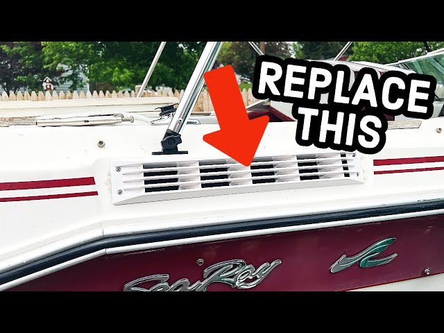 How To Replace Blower Motor Bilge Exhaust Vents On A Boat