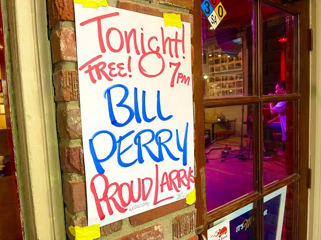 “A Night In Tunisia” Bill Perry covers Dizzy Gillespie at Proud Larrys in Oxford, Mississippi.