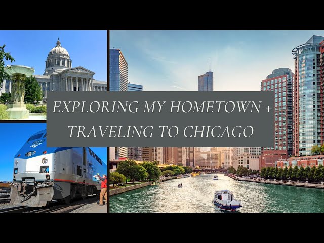 Exploring My Hometown + Traveling to Chicago // Lollapalooza 2022 Vlog