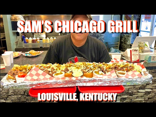 THREE-FOOT (12-POUND) ITALIAN BEEF CHALLENGE **GOOCHY REVIEWS COLAB** SAM’S CHICAGO GRILL