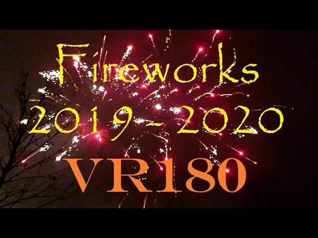 VR180 Fireworks/Vuurwerk Delft. Experience Fireworks in the Netherlands