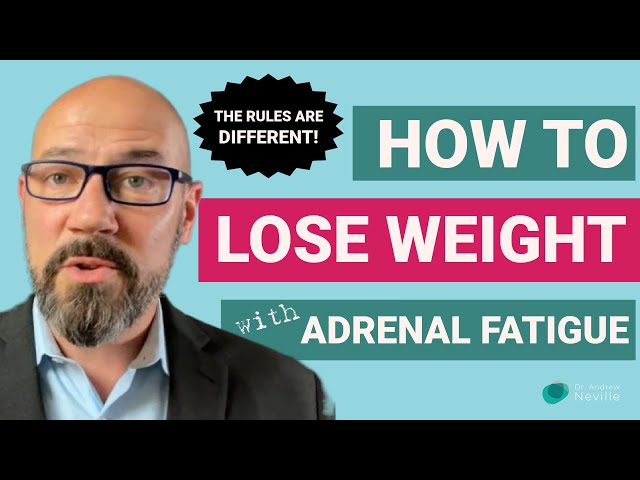 ADRENAL FATIGUE FIX in 5 Mins! | Tips to Lose Weight with Adrenal Fatigue 😊